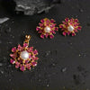 "Luxe Trends: Elevate Your Style with Asp Fashion's Exquisite Ruby & Pearl Pendant Sets"