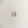 18K Gold Nose Ring - Delicate Minimalist Design