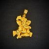 "Ganesha's Grace: The Ultimate Nakshi Locket for Men"