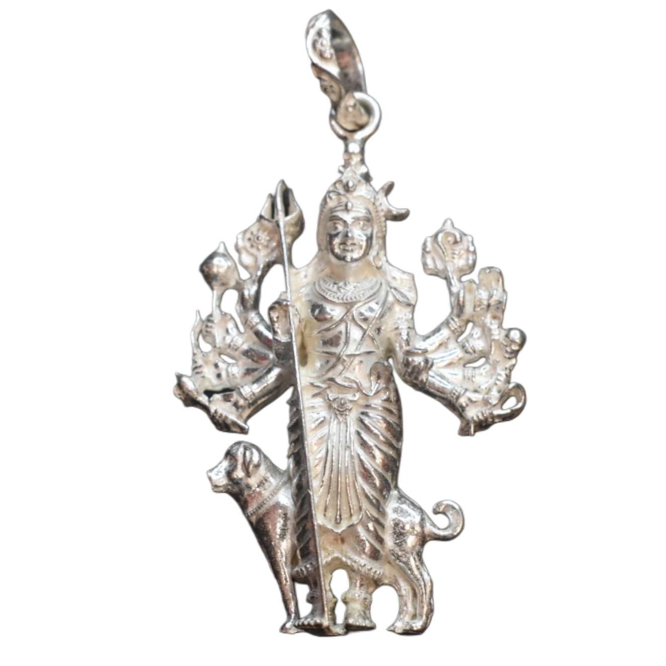 Asp Silver Kaal Bhairav Locket