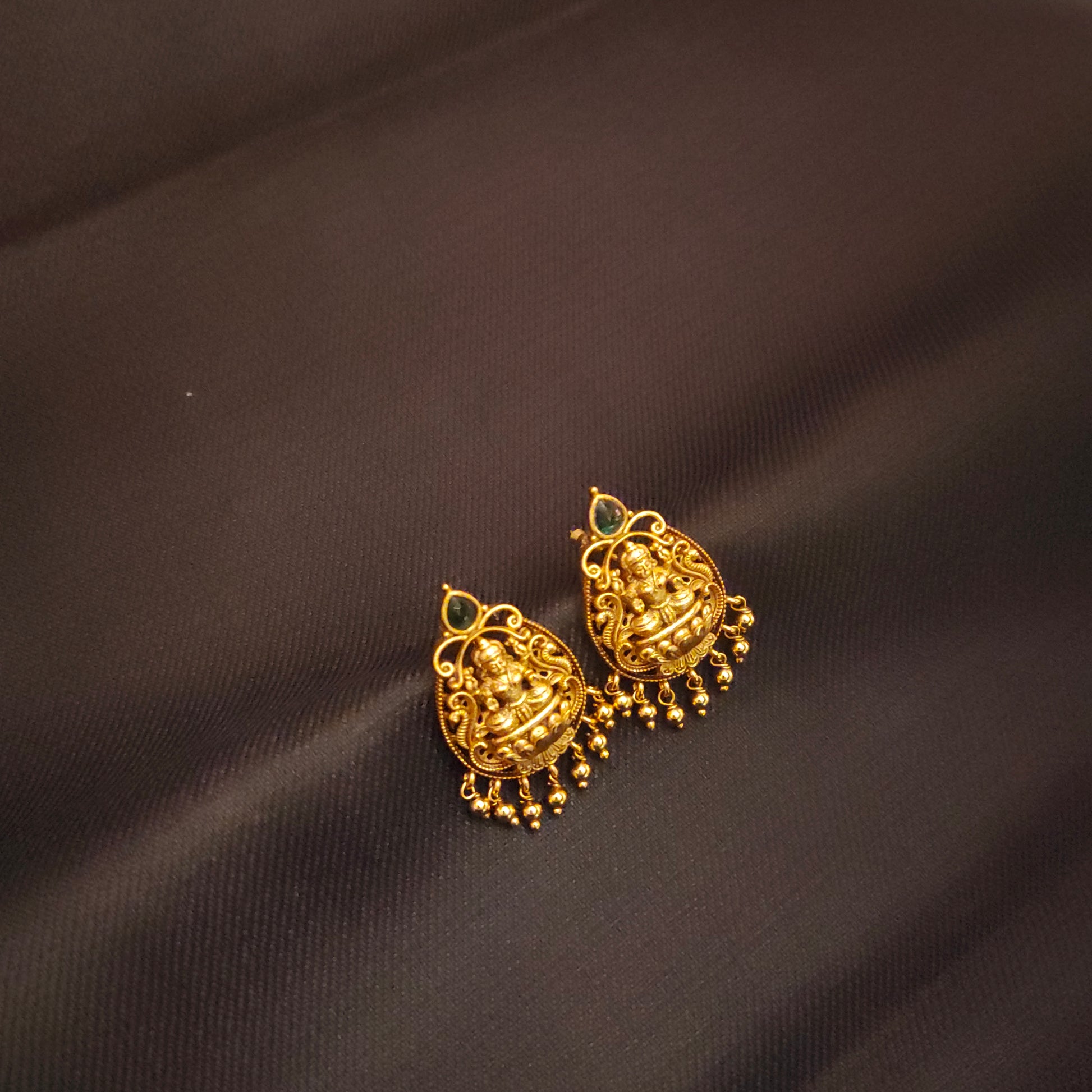 "Timeless Elegance: Showcasing Antique Laxmi Studs Earrings by ASP Fashion Jewellery"