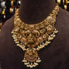 Antique Nakshi Grand Bridal Necklace with Laxmi Peacock Motifs - Traditional Indian Jewelry