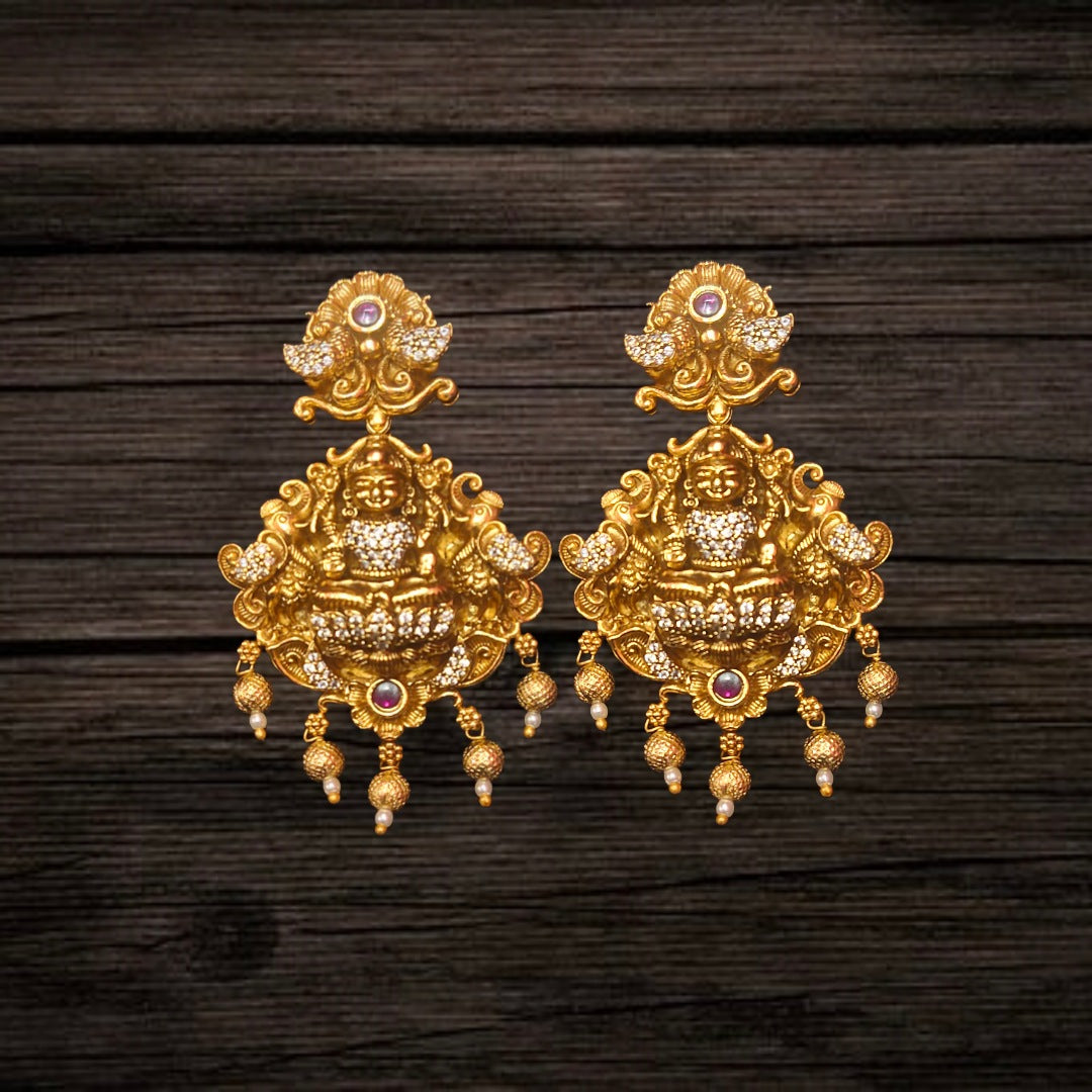 Grand Nagas Lakshmi Choker Set - 24K Gold Plated Statement Bridal Jewellery