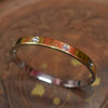 925 Silver Love Bangle Bracelet (Cartier Style) - Gold & Rose Gold Plated - Unisex