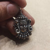 Asp Silver Mahakal Pendant for Men
