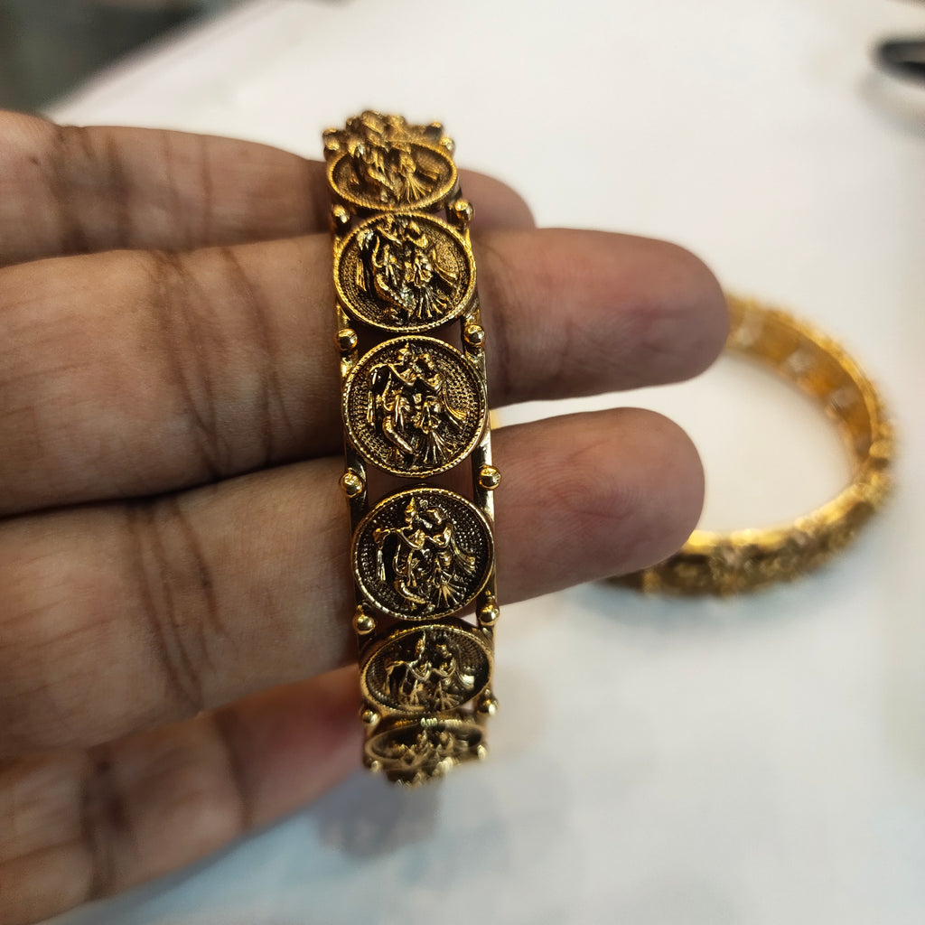 Asp Antique  Nakshi Radhakrishna Bangles