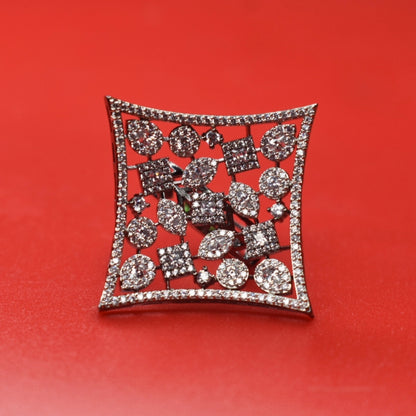 "Dazzling Elegance: Exploring Victorian American Diamond Finger Rings"