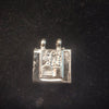 Pure Silver Islamic Taweez Amulet – Mosque & Arabic Inscription Pendant