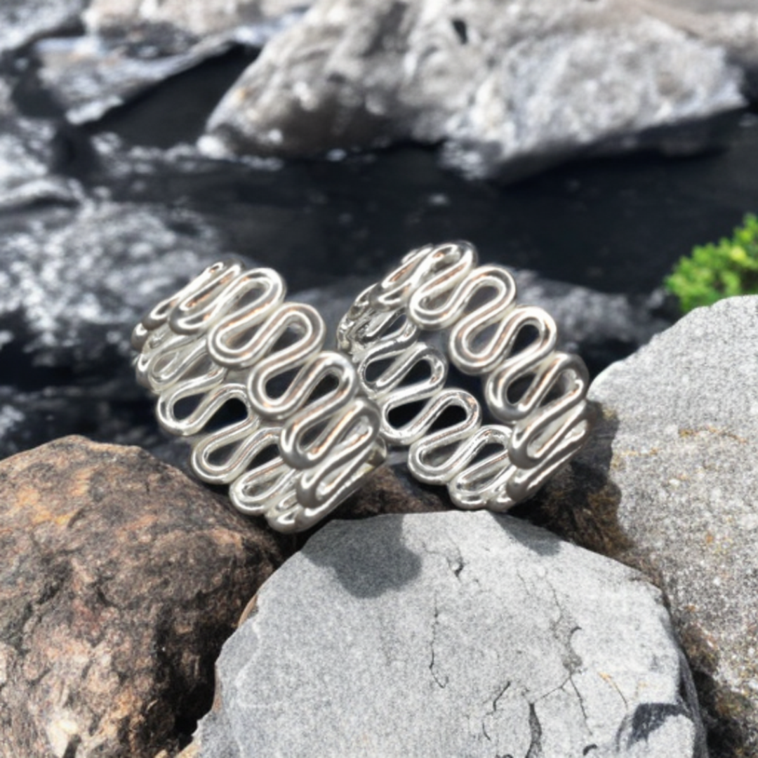 Classic 925 Sterling Silver Toe Rings - Timeless Bichiya Collection for Women