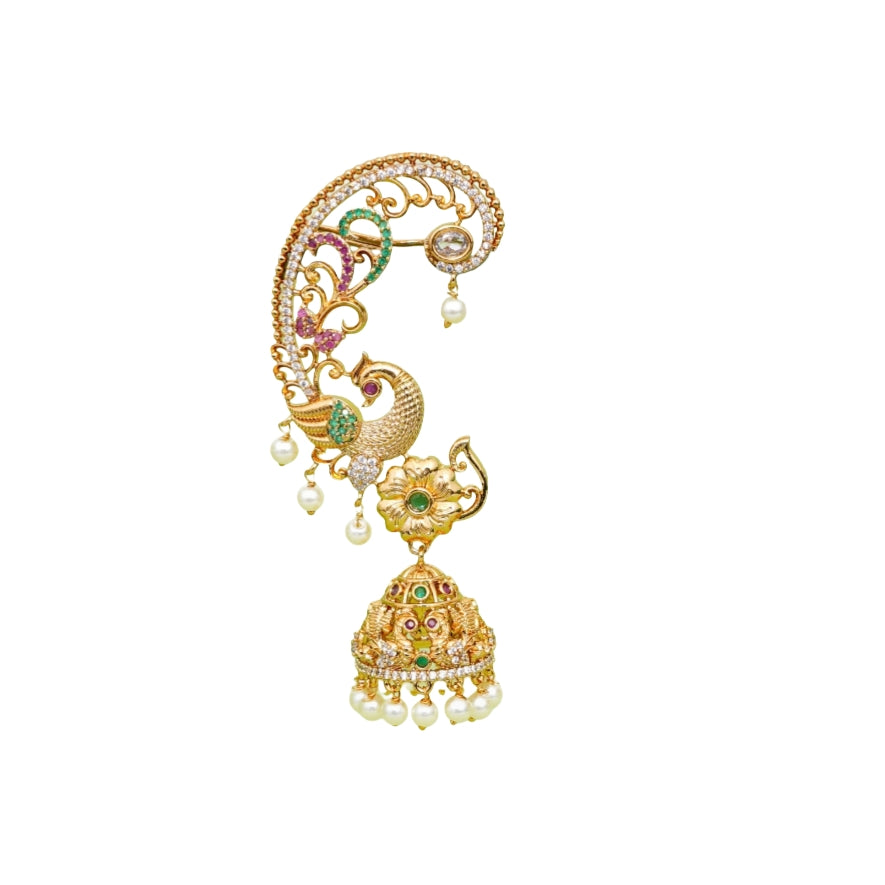 Asp Antique Zircon Ear Cuffs