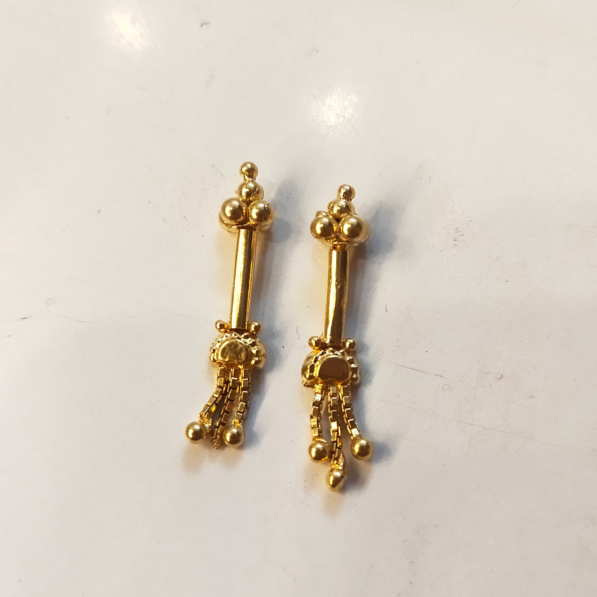 18K Gold Bugadi Earrings