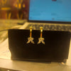 Star Flower Gold Plated 925 Silver Cartilage Stud