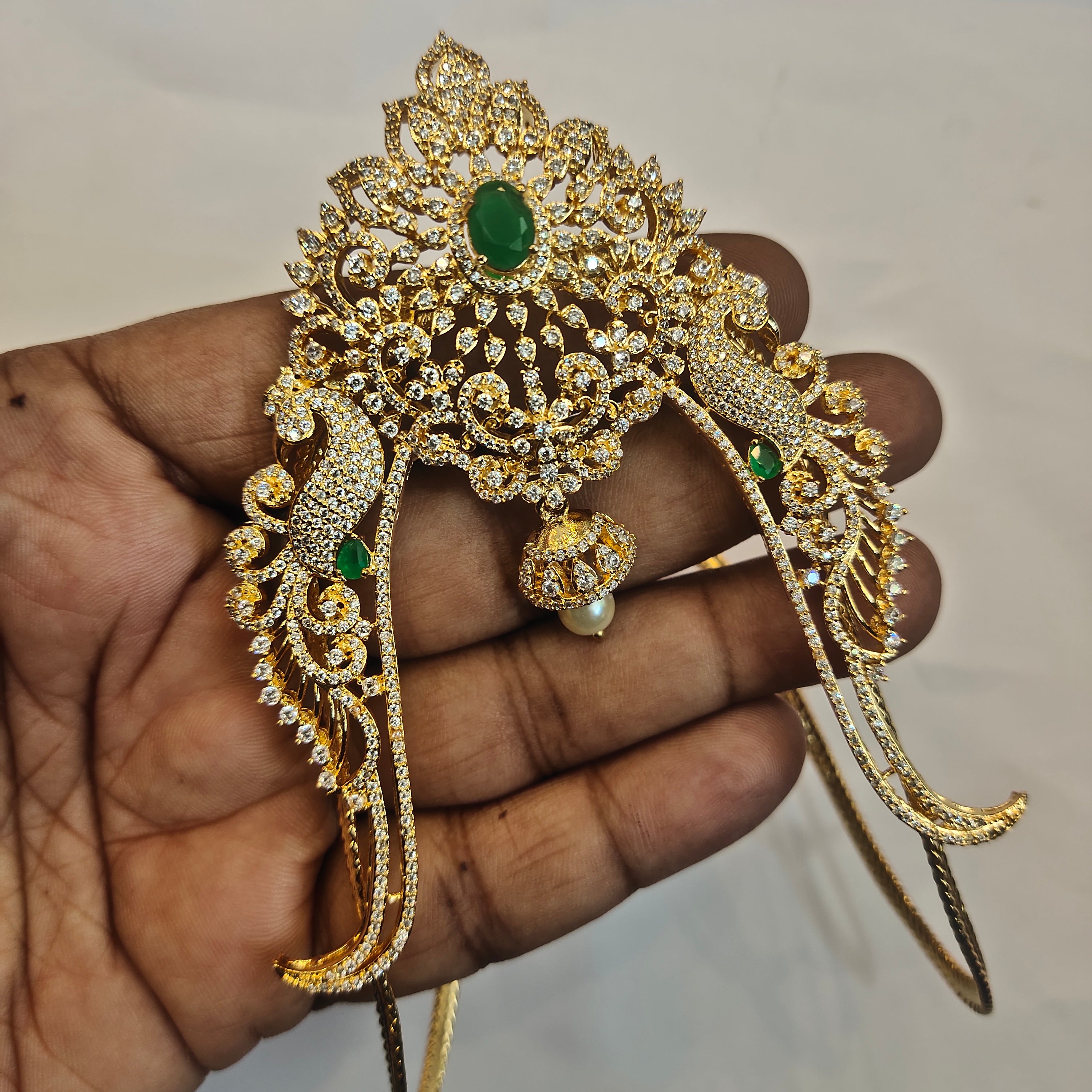 Asp Gold Plated Cz Arm Vanki