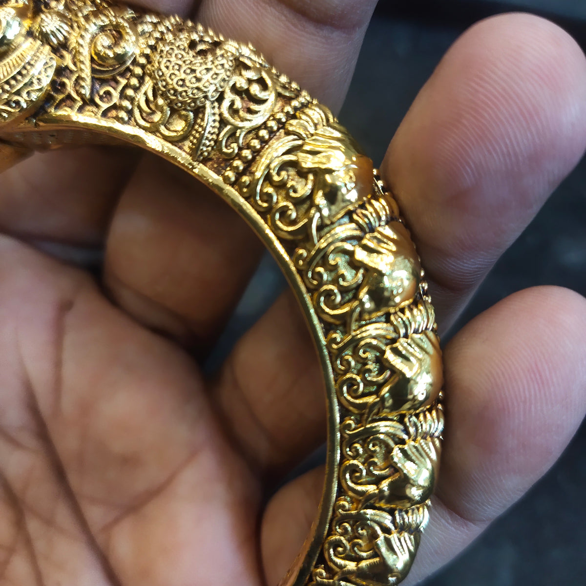 Asp 925 Silver Tirupati Balaji Kada For Mens