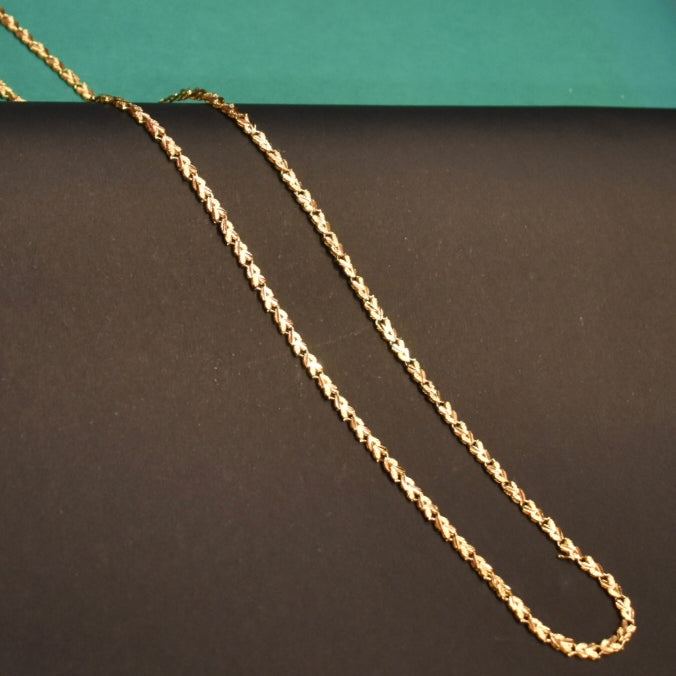 "Dripping in Luxury: The ASP 24k Gold Plated 30-Inch Chain"