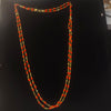 Coral Bead Long Necklace | Gold Chain Mala – Asp Fashion Jewellery