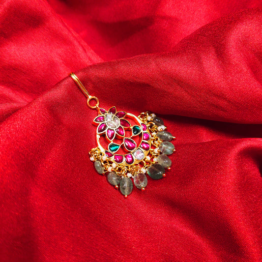 Unleash Your Inner Royalty with the Exquisite Jadau Kundan Maang Tikka Collection by ASP Fashion Jewellery