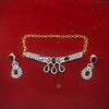 Emerald Green Diamond Choker Necklace