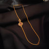 "Dazzle in Elegance: The Exquisite 24K Gold Plated CZ Mugappu Chain by ASP Fashion Jewellery"