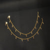 24K Gold Plated Simple Design Anklets - 10 Inches