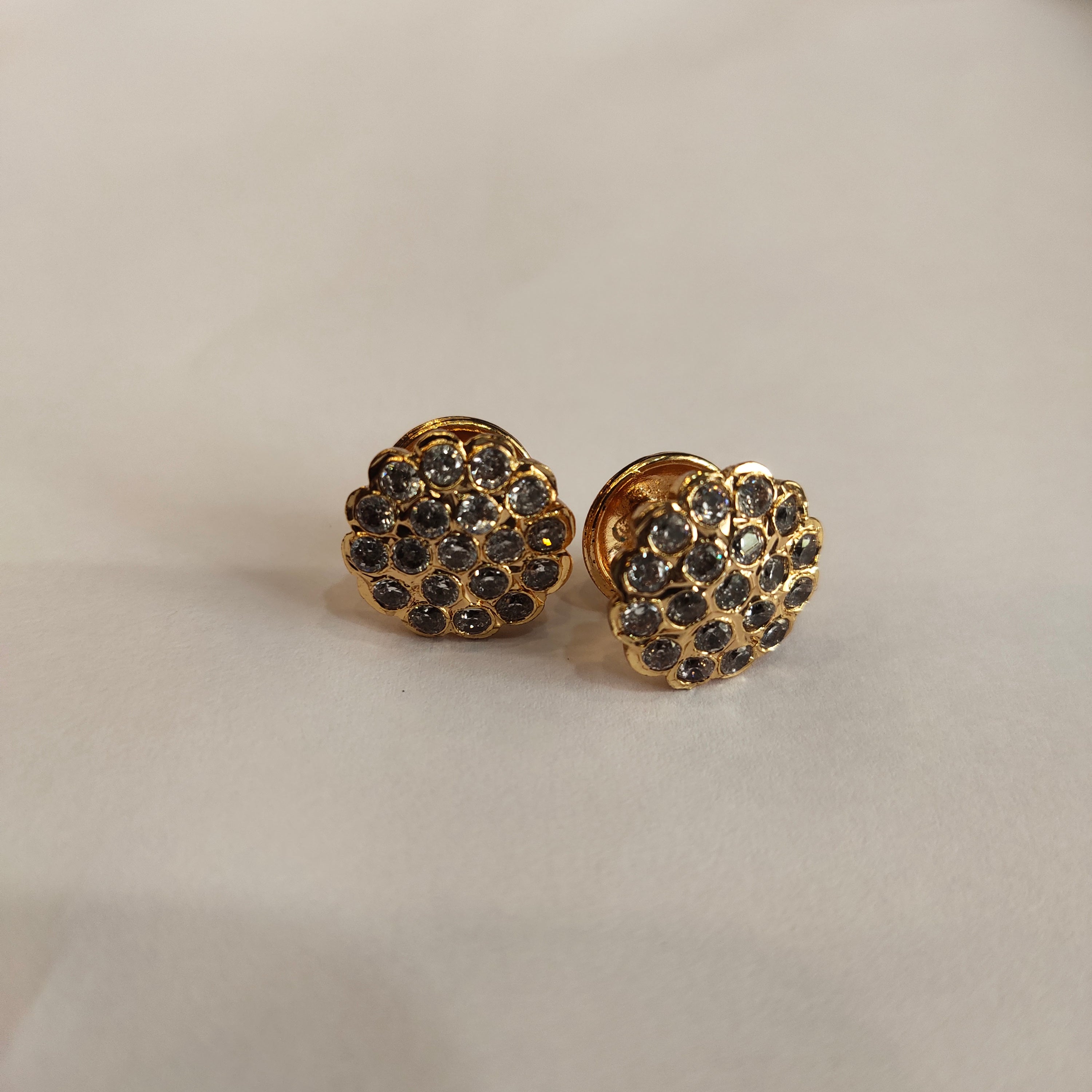 Panchaloha Stud Earrings for Women - Authentic Five Metal Jewelry