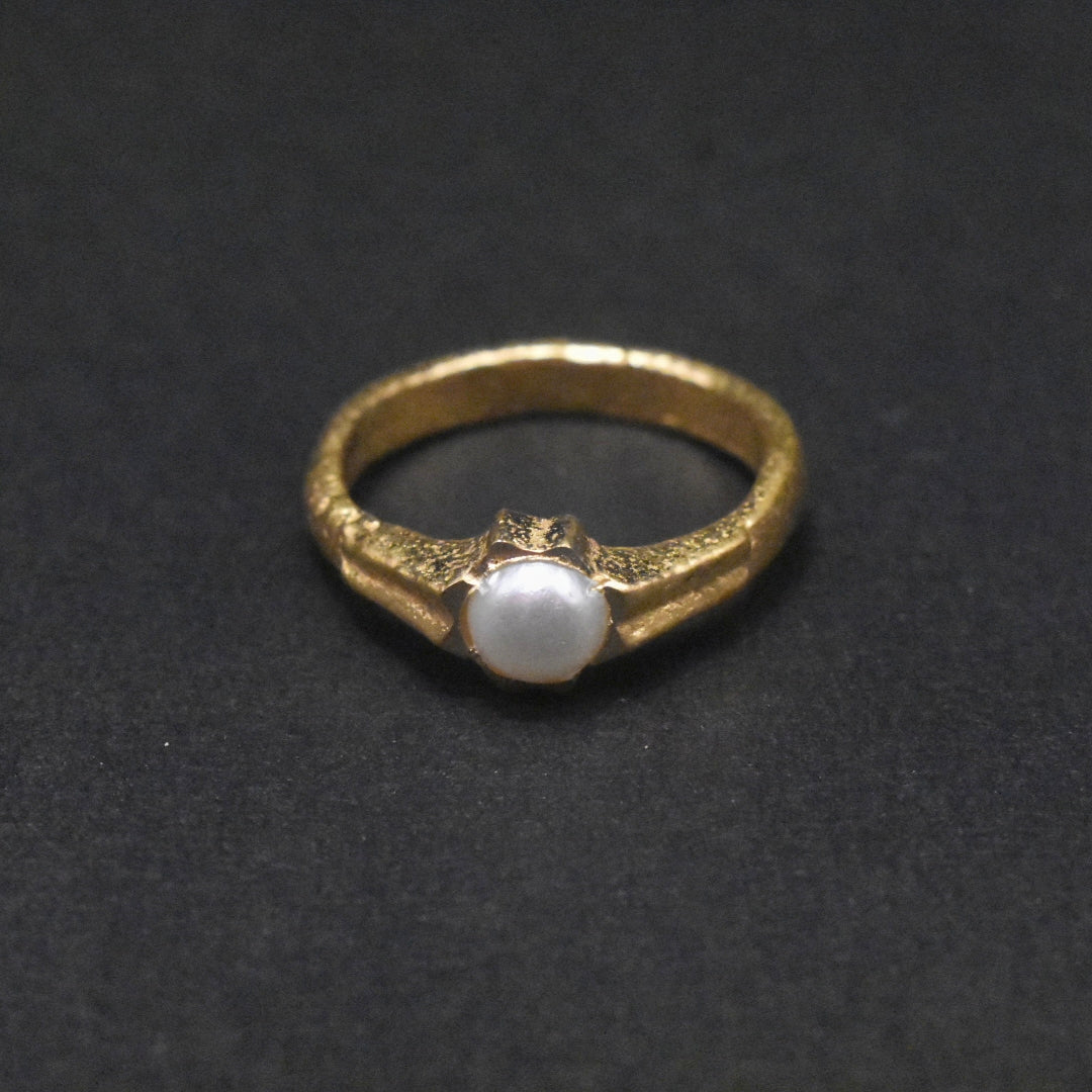 Pearl Panchloha Ring - Unisex Anti-Tarnish