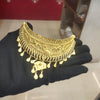 24K Gold Plated Forming Choker with Earrings Set