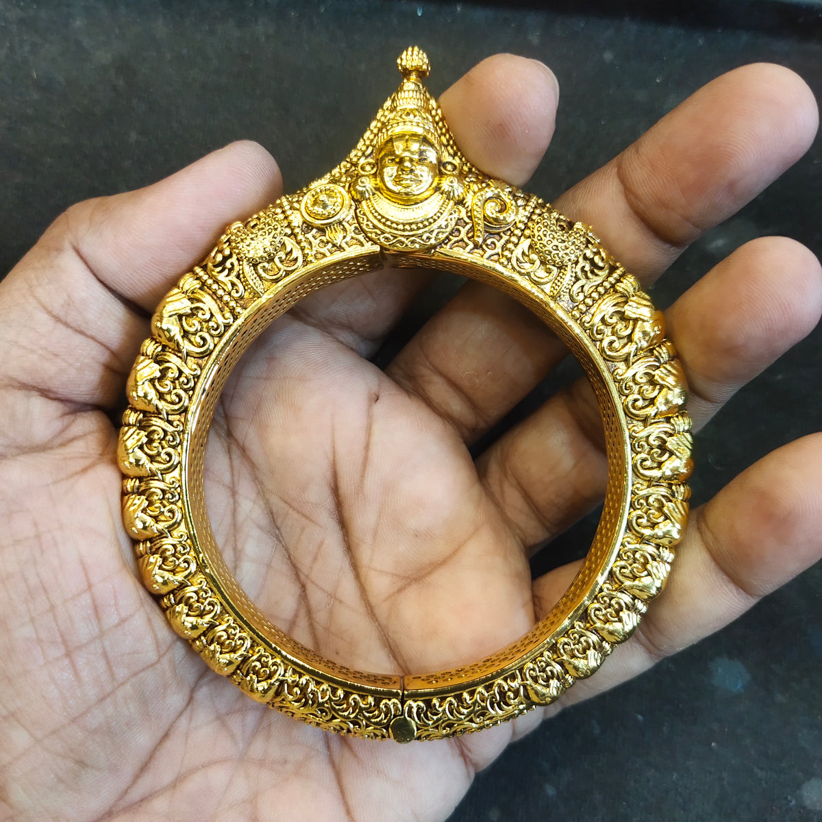 Asp 925 Silver Tirupati Balaji Kada For Mens