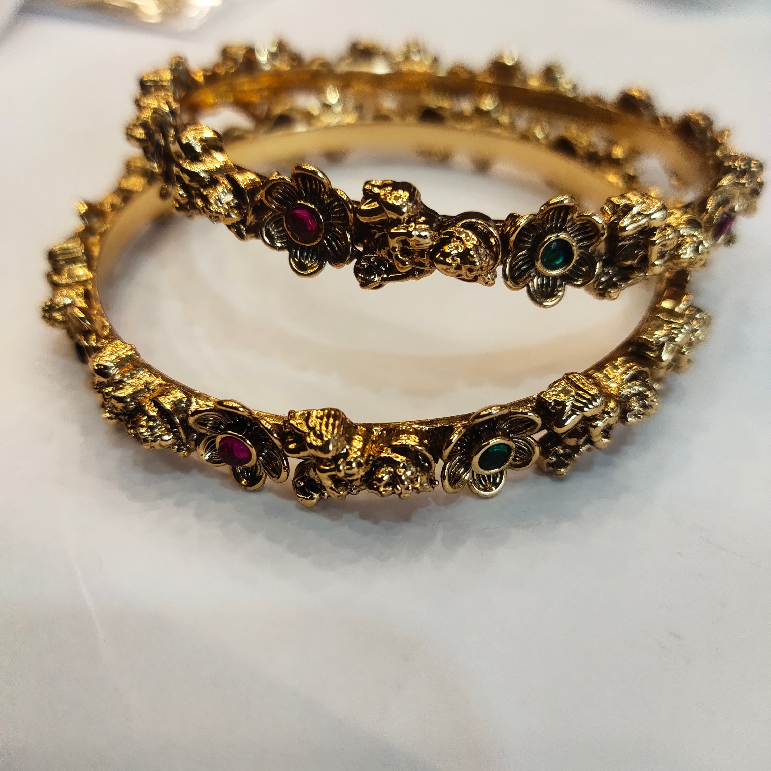 Asp Antique Nakshi Krishna Bangles