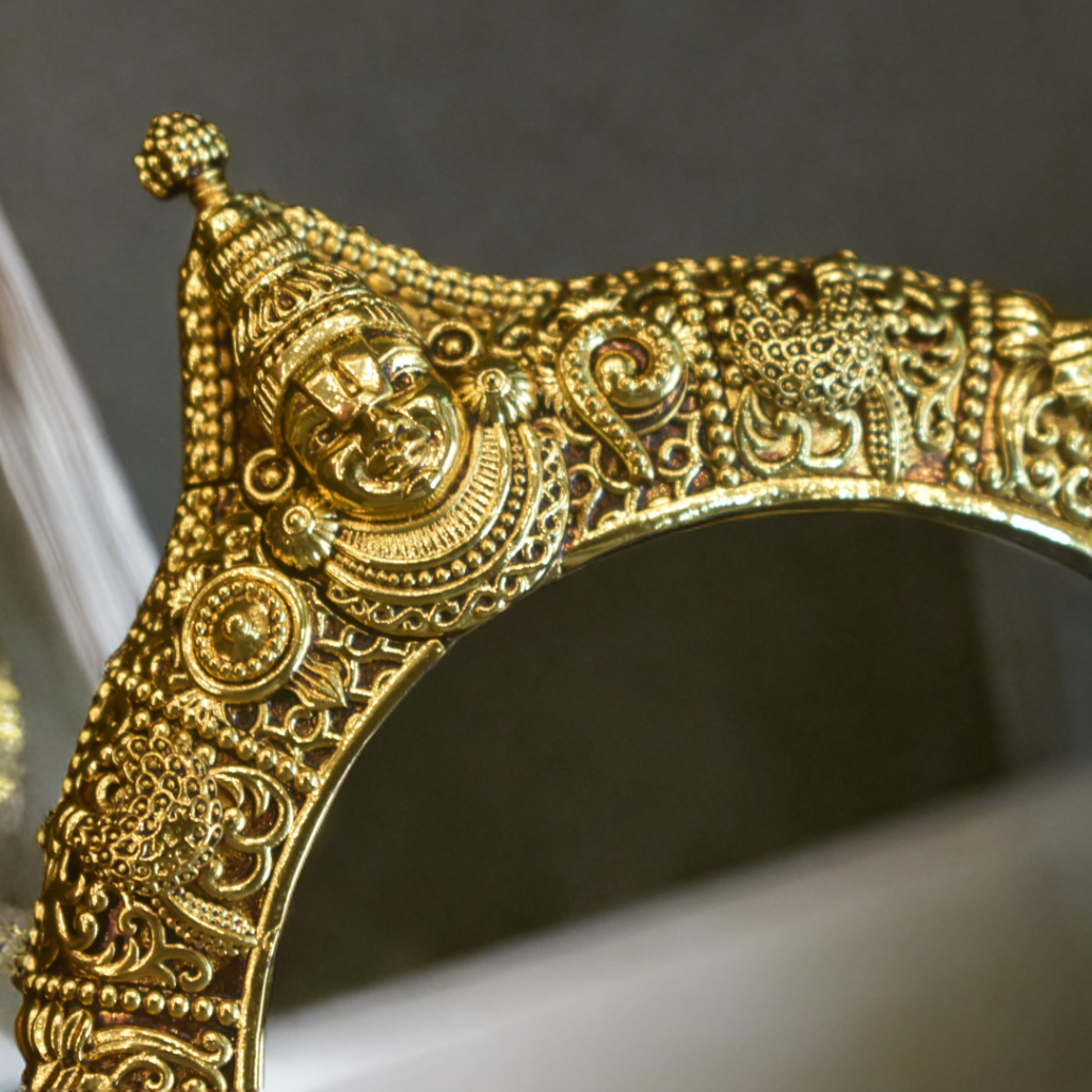 Asp 925 Silver Tirupati Balaji Kada For Mens