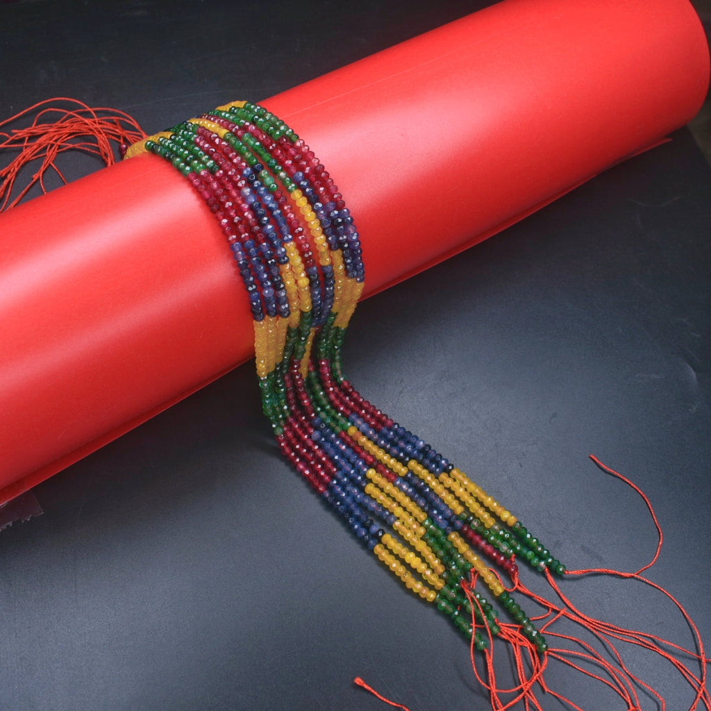 Multi-Color Onyx Beads - Vibrant Gemstone Strands for Jewelry