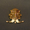 Antique Tirupati Balaji Tiger Nail Locket - Divine Men's Jewelry