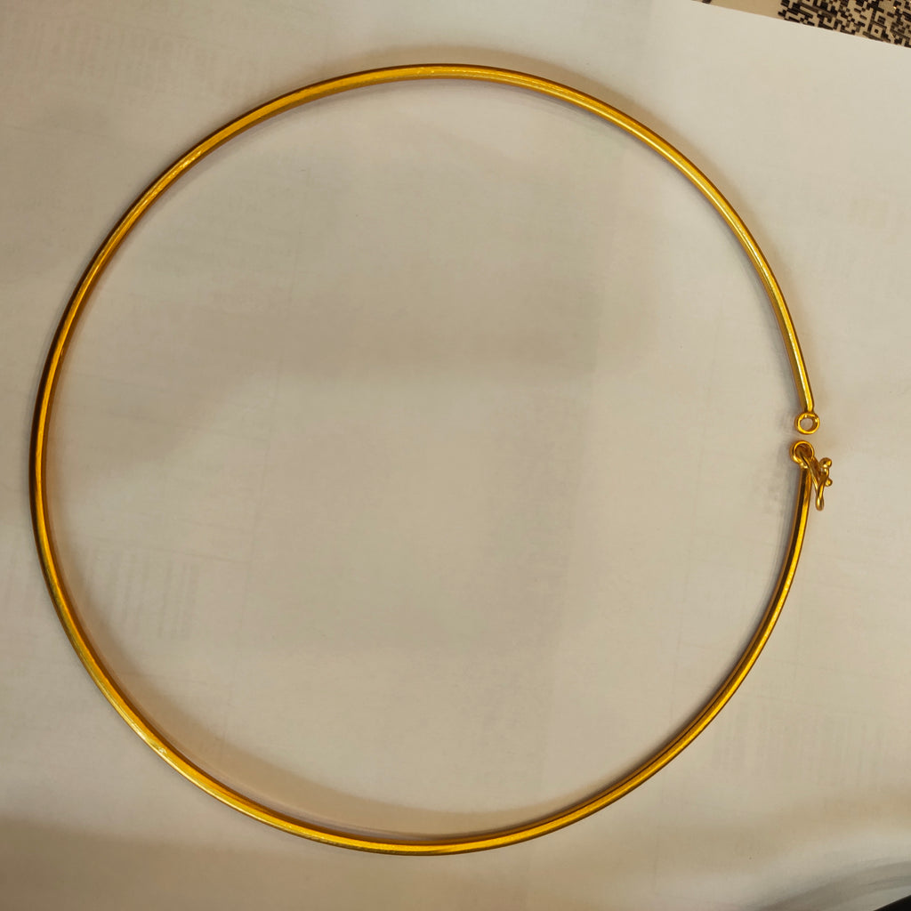 Victorian Zircon Pendant Hasli Necklace Set | Traditional Choker Jewellery