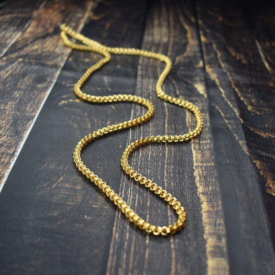 24K Gold-Plated Chain - Premium Unisex Fashion Chain