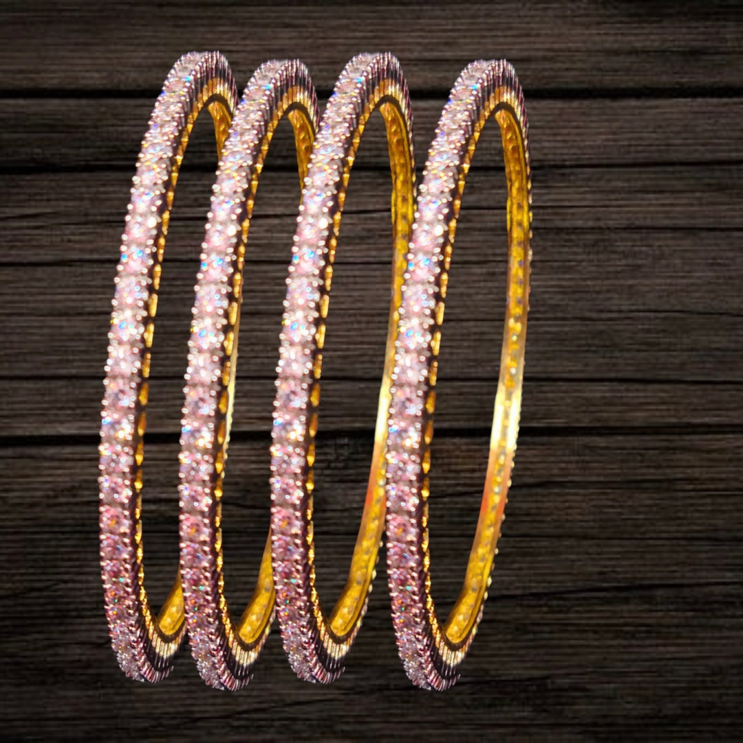 Asp Fashion Jewellery American Diamond Bangles Set 