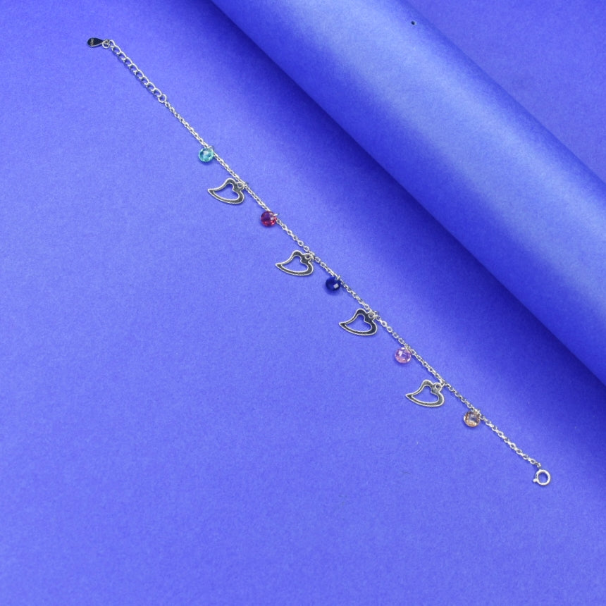 Sterling Silver Bracelet for Girls - Premium 925 Silver