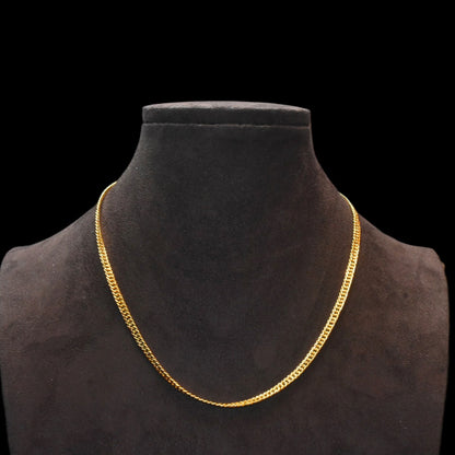 "Upgrade Your Style Game: Unleash the Elegance with ASP Fashion Jewellery's 24K Gold Plated Chain for Men!"