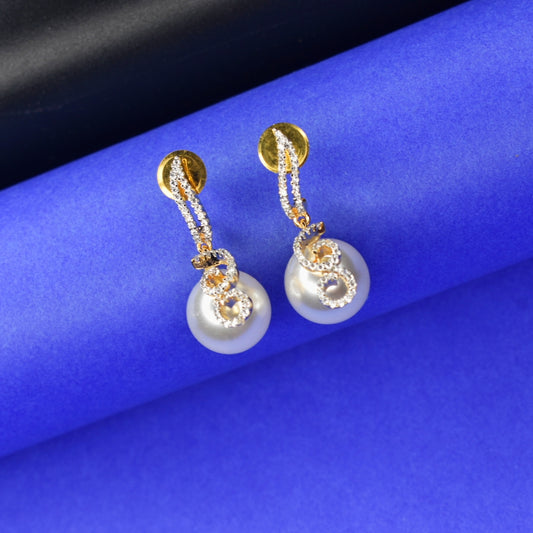 Pearls Stud Earrings By Asp Fashion Jewellery