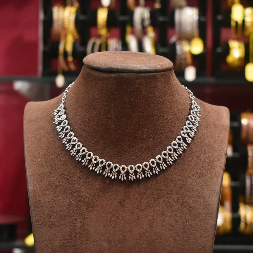 Asp Victorian Zircon Necklace Set