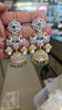 American Diamond Peacock Double Jhumka Earrings | Pearl Drop | Screw Back