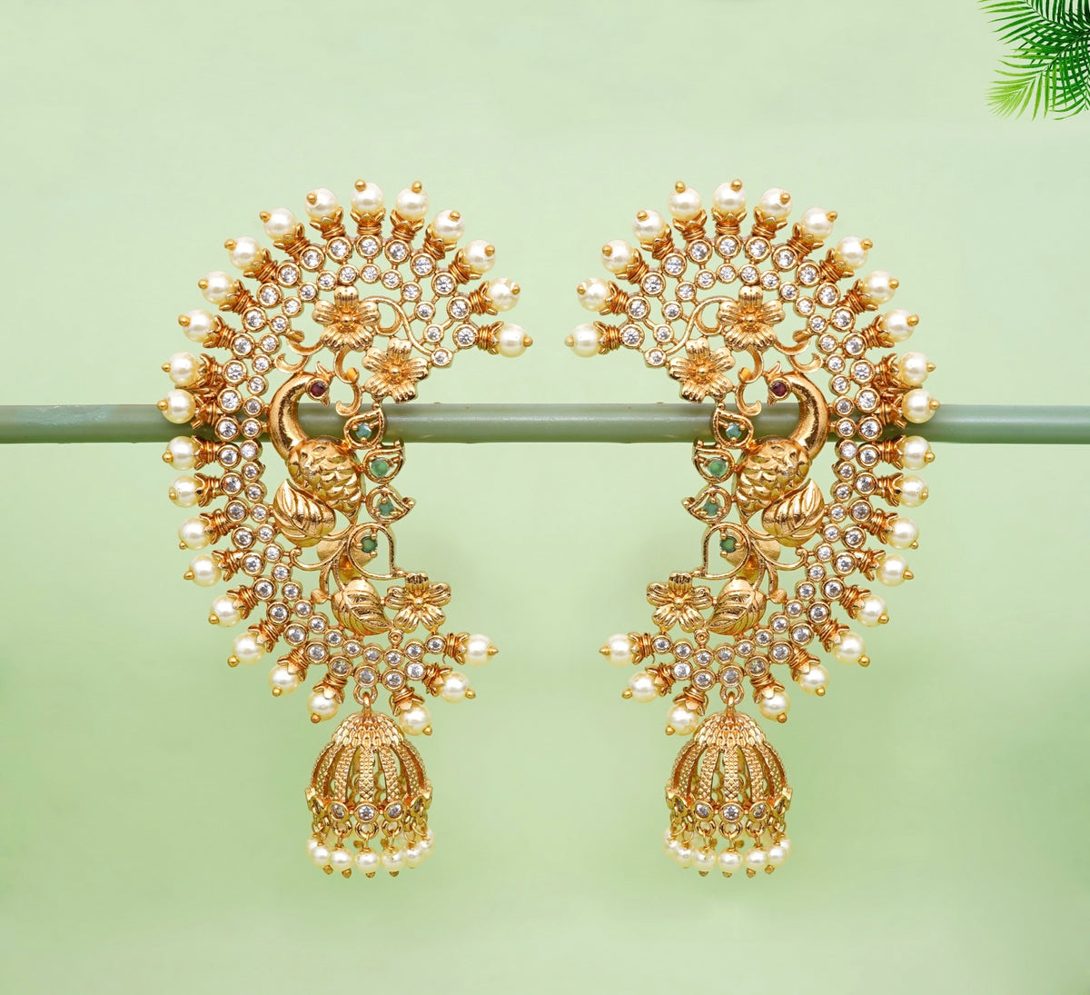 Asp Antique Zircon Ear Cuffs