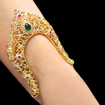 Accentuate Your Style with the Chic Cz Arm Vanki by ASP Fashion Jewellery