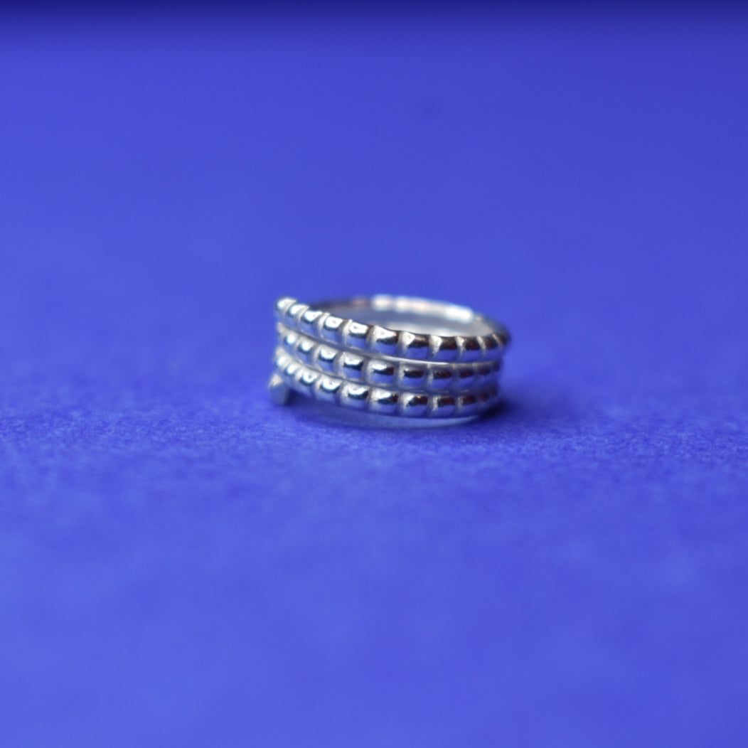 Shimmering Elegance: The Perfect Silver Kakkula Ring for Your Little One"