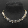 Sparkling White Zircon Necklace & Earring Set
