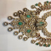 Asp Victorian Green Kundan Double-Layered Necklace