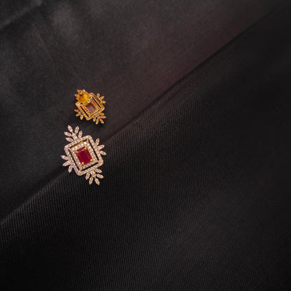 "Sparkle in Elegance: Discover the Timeless Glamour of Asp Fashion Jewellery's Classy American Diamond Studs Earrings"