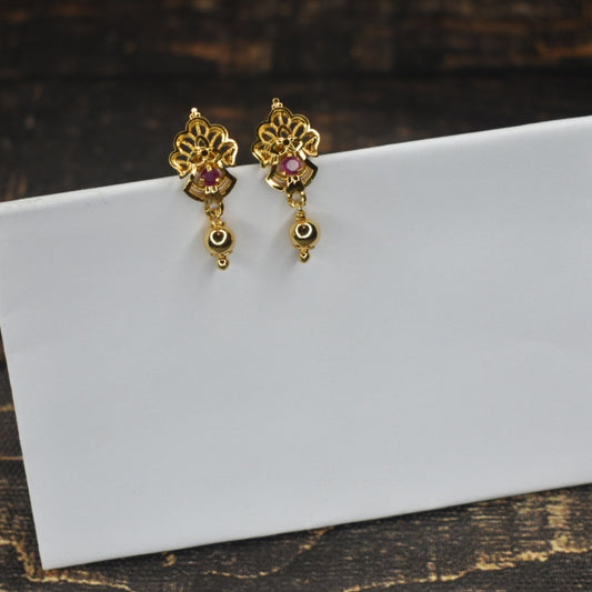 "Glam up Your Everyday Look with 24K Gold-Plated Asp Fashion Jewelry Earrings!"