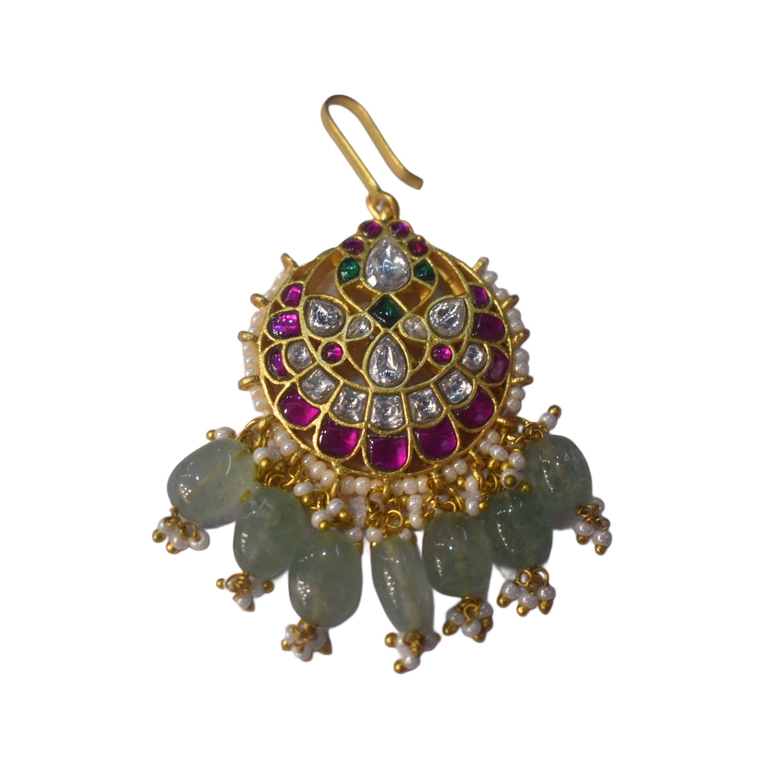 Asp Jadau Kundan Maang Tikka