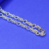 "Dapper Dudes: Elevate Your Style with a Pure Silver Super Hollow Chain for Men"