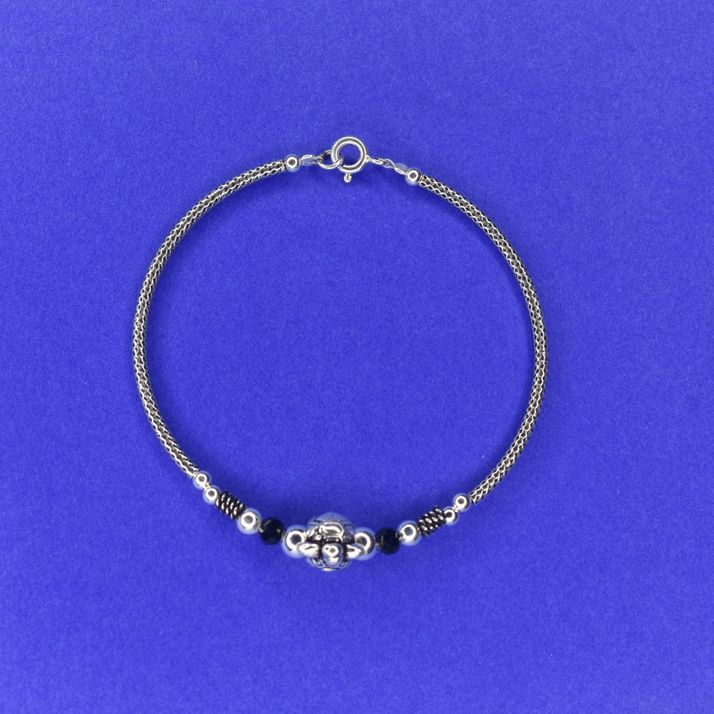 925 Sterling Silver Bangles Set for Women - 2 Piece Hallmarked Set